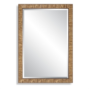 Bowery Hill Contemporary 32&quotH x 22&quotW x 0.6&quotD Glass Mirror in Natural