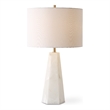 Bowery Hill Marble Multi-Color Table Lamp Hexagon Shaped 23