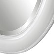 Bowery Hill Coastal Polystyrene Plastic and MDF Mirror in White
