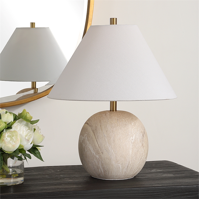 Bowery Hill Ceramic Multi-Color Table Lamp Rectangular 17