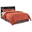 Bowery Hill Transitional Wood Sleigh Queen Headboard in Black