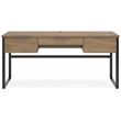 Bowery Hill Contemporary Wood Light Brown 67