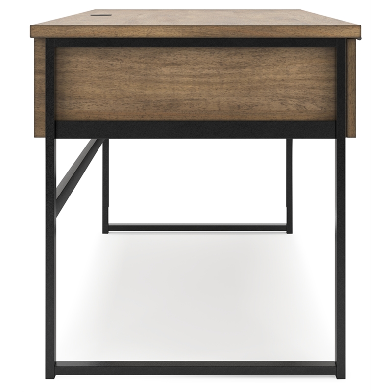 Bowery Hill Contemporary Wood Light Brown 67