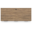 Bowery Hill Contemporary Wood Light Brown 67