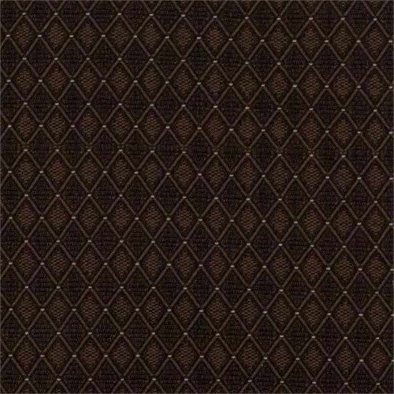 Bowery Hill Contemporary Stacking Banquet Stacking Chair in Brown