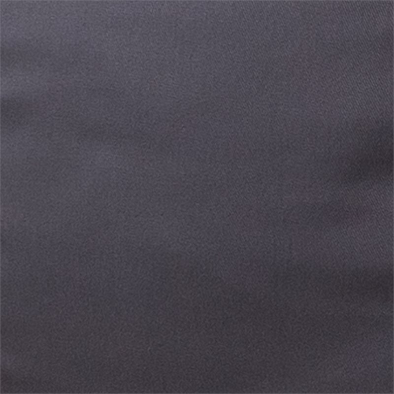 Bowery Hill Contemporary Small Bean Bag Chair in Gray Finish