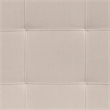 Bowery Hill Contemporary King Fabric Panel Headboard in Beige