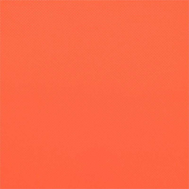 Bowery Hill Plastic Carry Handle Stacking Chair in Orange and Black