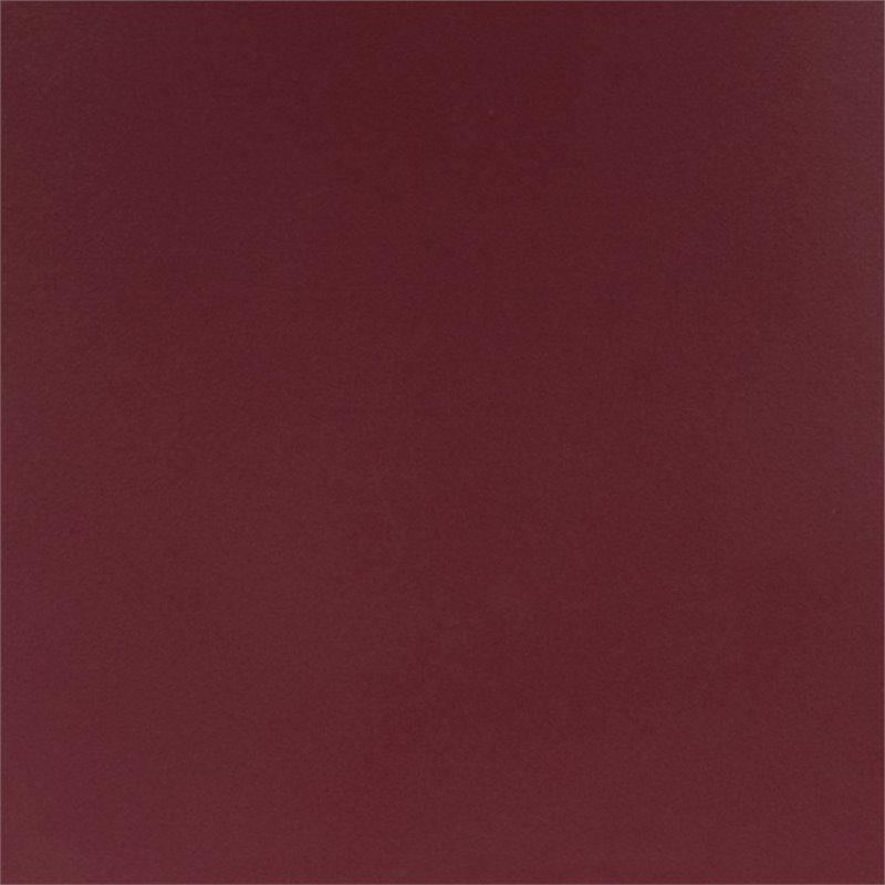 Bowery Hill Modern Plastic Sled Base Stacking Chair in Burgundy