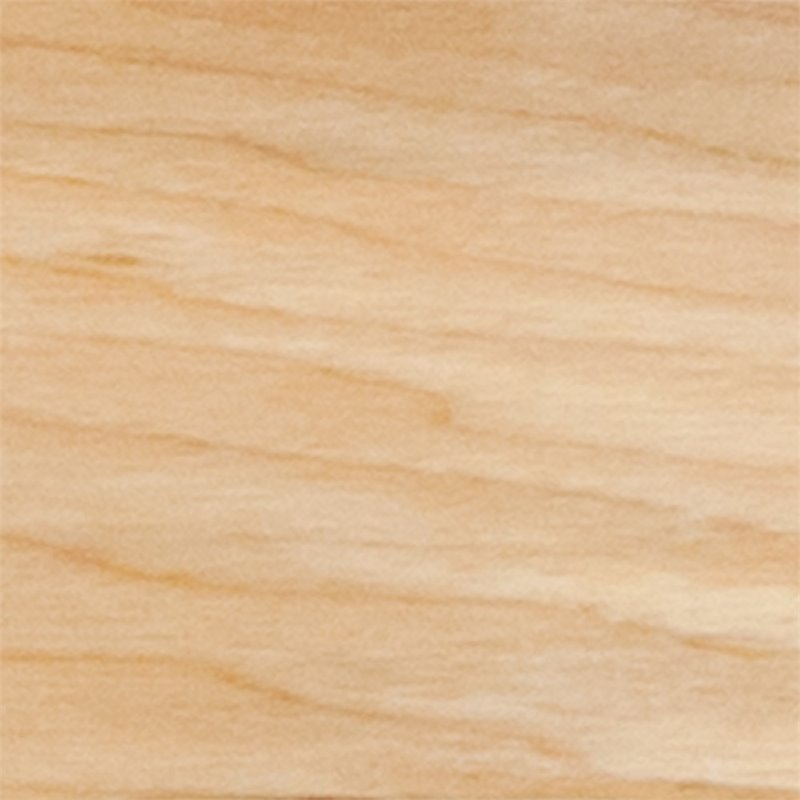 Bowery Hill Wooden Vinyl Seat Folding Chair in Natural (Set of 2)