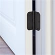 Bowery Hill Stainless Steel Door Hinge in Matte Black 3.5-Inch 3-Pack