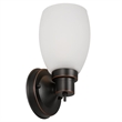 Bowery Hill Modern Stainless Steel Wall Light in Oil-Rubbed Bronze