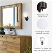 Bowery Hill Modern Stainless Steel Wall Light in Oil-Rubbed Bronze