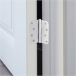 Bowery Hill Solid Steel Door Hinge in White 4 Inch 5/8 Inch 9 Pack