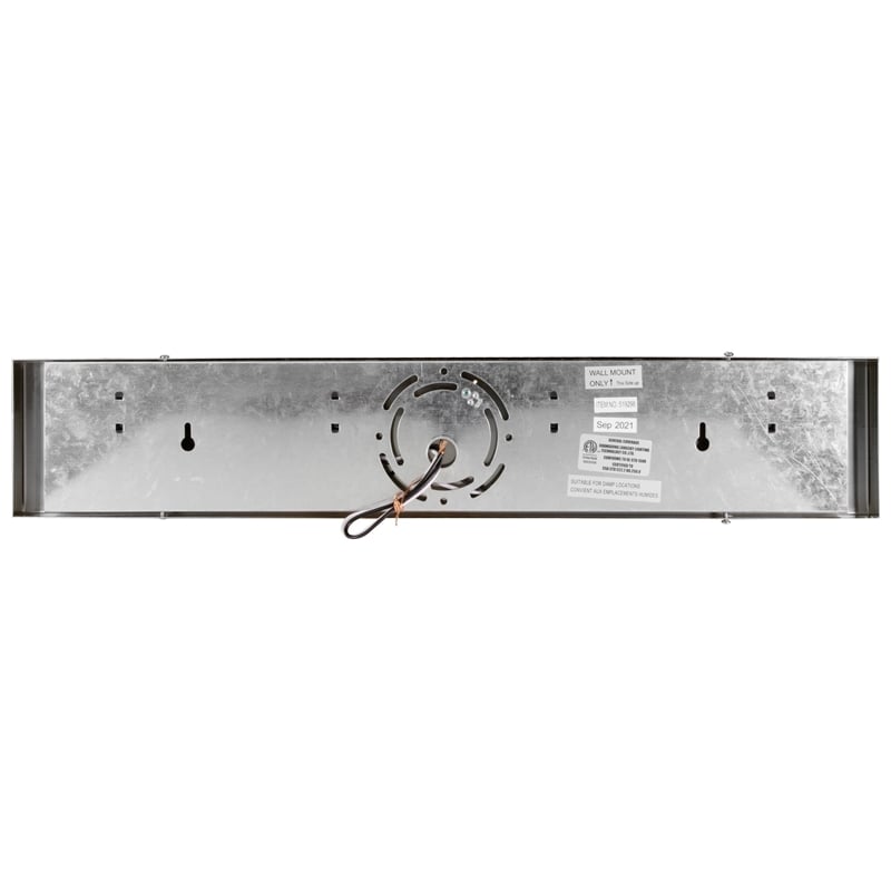Bowery Hill Stainless Steel Vanity Light in Satin Nickel 4 Light
