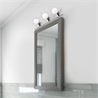 Bowery Hill Stainless Steel Vanity Light in Polished Chrome 3 Light