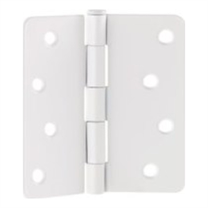 Bowery Hill Stainless Steel Door Hinge-Painted White 4&quot1/4&quot6-Pack