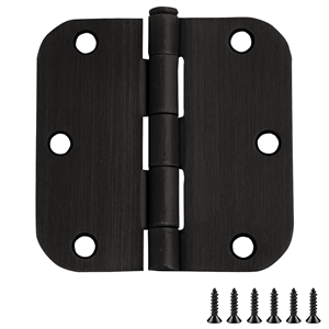 Bowery Hill 3.5&quot Stainless Steel Door Hinge in Oil Rubbed Bronze