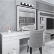 Bowery Hill 4-Light Modern Metal Vanity Light in Matte Black