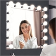 Bowery Hill Modern Steel Vanity Light in Polished Chrome 6-Light