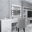 Bowery Hill Modern Steel Vanity Light in Polished Chrome 6-Light