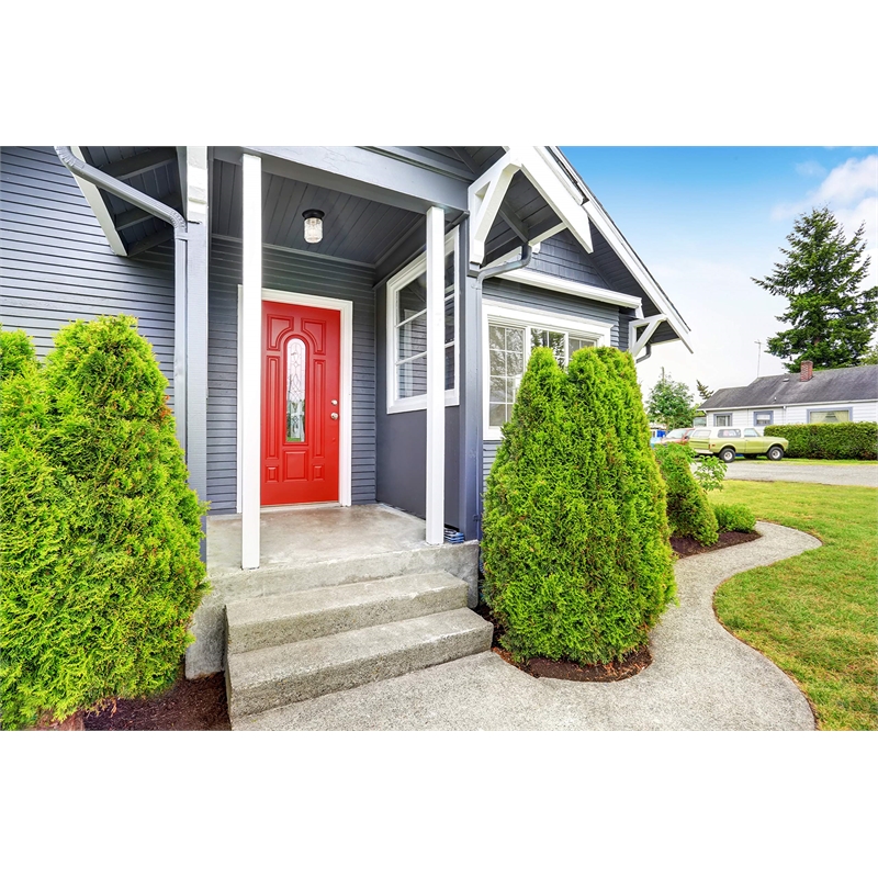 Bowery Hill Outdoor Steel Wall Mount Jelly Jar Wall Lantern Sconce in White