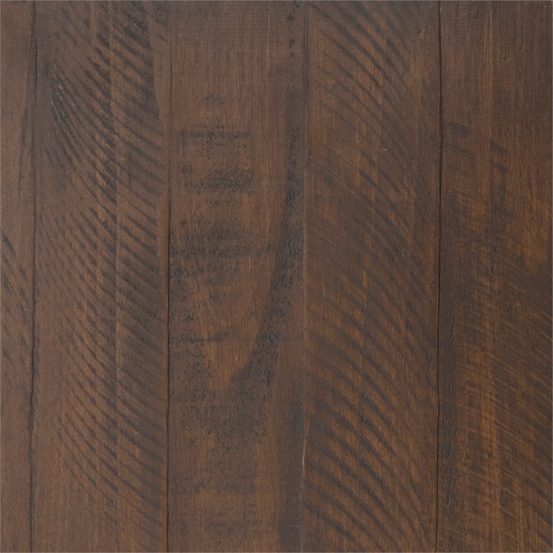 Bowery Hill 9-Drawers Farmhouse Wood Dresser in Rustic Timber Brown