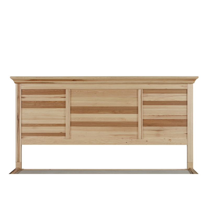Bowery Hill 2-Drawer Transitional Wood Queen Storage Bed in Natural