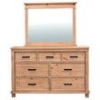 Bowery Hill Transitional New Zealand Pine Wood Dresser in Natural