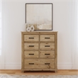 Bowery Hill Transitional New Zealand Pine Wood Chest in Natural