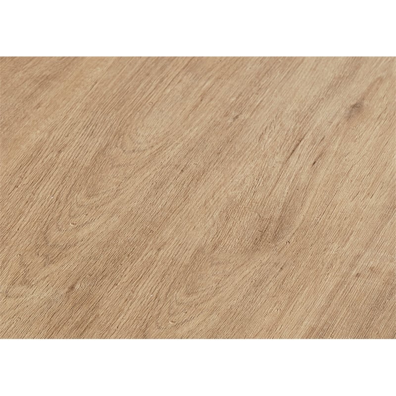 Bowery Hill Modern Open Wood Laminate Bookcase Fully Assembled Light in Brown