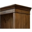 Bowery Hill Wood Open Bookcase Office Storage Fully Assembled in in Brown