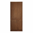 Bowery Hill Wood Open Bookcase Fully Assembled Office Storage in Brown