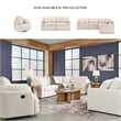 Bowery Hill Contemporary Corner-blocked Frame Oyster Swivel Glider Recliner
