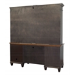 Bowery Hill Set of 3 Credenza Office Writing Desk & Bookcase & Filing Cabinet