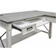 Bowery Hill Set of 3 L-Shaped Desk & Open Bookcase & File Cabinet in White