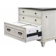 Bowery Hill Set of 3 L-Shaped Office Desk & Bookcase with Doors & File Cabinet