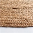 Bowery Hill Contemporary Natural Contemporary Rug - Oval 4' x 6'