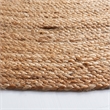 Bowery Hill Contemporary Natural Contemporary Rug - Oval 5' x 8'