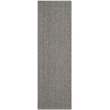 Bowery Hill Transitional Jute Light Gray Area Rug - Runner 2'6