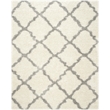 Bowery Hill Transitional Polypropylene Ivory Shag Rug - 6' x 9'