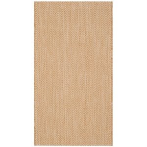 Bowery Hill Contemporary 9' X 12' Power Loomed Rug in Natural and Cream