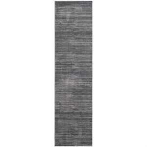Bowery Hill Contemporary Fabric 8' X 10' Power Loomed Rug in Gray