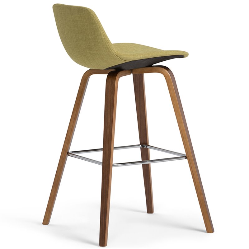Bowery Hill Modern Bentwood Counter Height Stool (2pc) in Acid Green