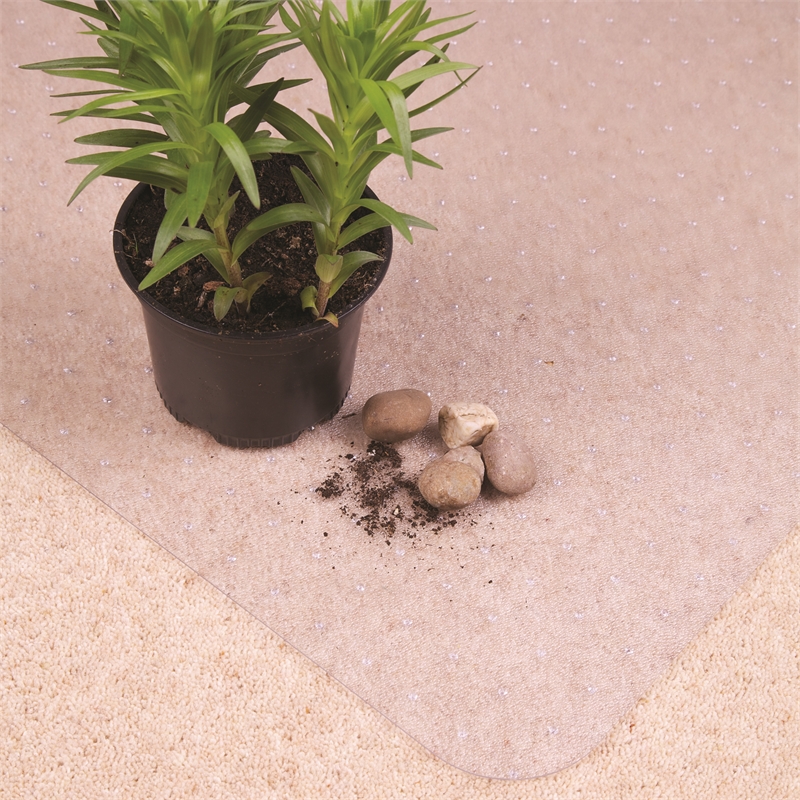 Bowery Hill Recyclable Rect Chair Mat For Carpets Size 36 x 48 inch