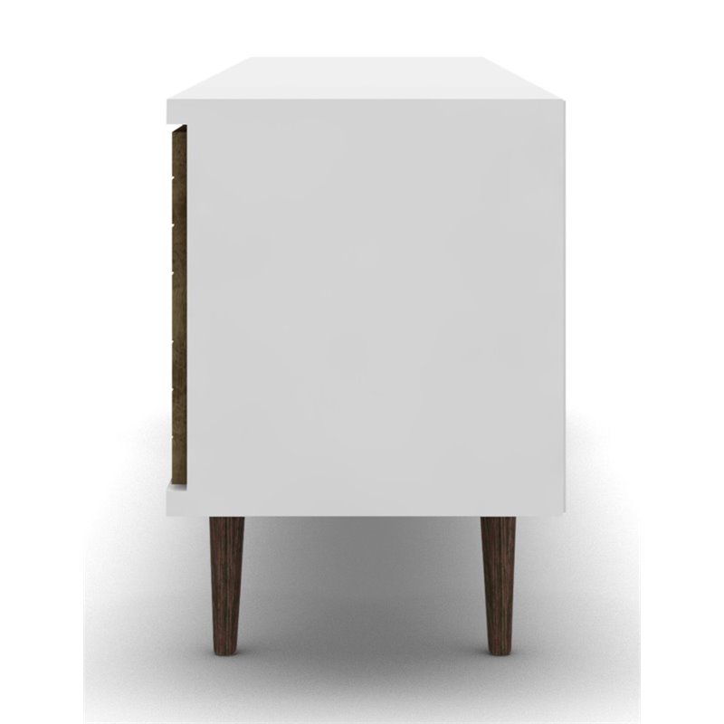 Bowery Hill Wood TV Stand for TVs up to 60