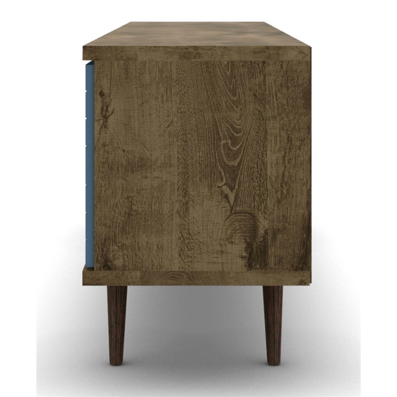 Bowery Hill Wood TV Stand for TVs up to 60