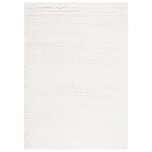 Bowery Hill Contemporary 5'-3&quot X 7'-6&quot Power Loomed Rug In White