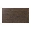 Bowery Hill Solid Wood 2 Drawer Coffee Table Black and Brown