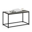 Bowery Hill Engineered Wood Living Coffee Table in French Oak Gray